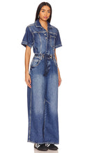 Free People x We The Free Edison Wide Leg Coverall in Blue