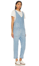 Free People x We The Free High Roller Jumpsuit in Denim-Light