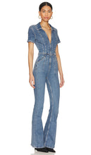 Free People x We The Free Jayde Flare Jumpsuit in Blue