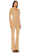 Free People x We The Free Jayde Flare Jumpsuit in Tan