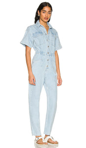 Free People x We The Free Marci Jumpsuit in Blue