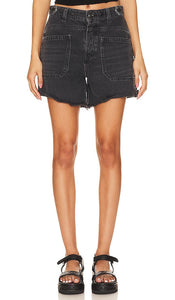 Free People x We The Free Palmer Short in Black - Free People x We The Free Palmer - Short - Noir - Free People x We The Free Palmer 黑色短裤 - Free People x We The Free Palmer Short in Schwarz - Free People x We The Free Palmer 쇼츠 - Free People x We Il cortometraggio Free Palmer in nero