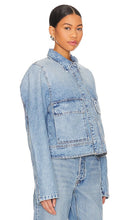 Free People x We The Free Suzy Denim Jacket in Blue