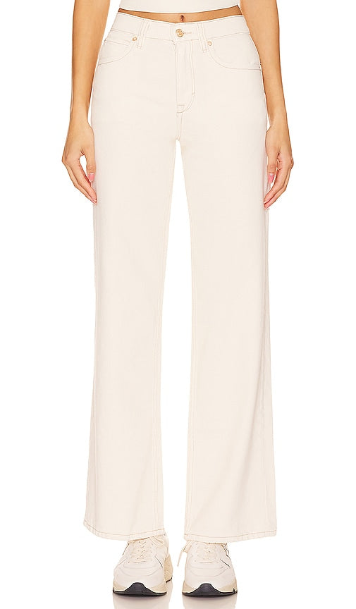 Free People x We The Free Tinsley Baggy High Rise in Ivory - Free People x We The Free Tinsley - Baggy taille haute - Ivoire - Free People x We The Free Tinsley Baggy 象牙色高层建筑 - Free People x We The Free Tinsley Baggy High Rise in Elfenbein - Free People x We The Free Tinsley 배기 하이라이즈 아이보리 색상 - Free People x We The Free Tinsley Baggy High Rise in avorio