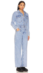 Free People x We The Free Touch The Sky One Piece in Blue