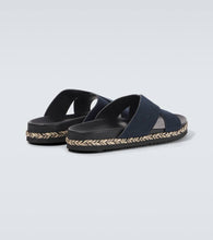Frescobol Carioca Breno suede espadrille sandals