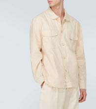 Frescobol Carioca Nuno linen and cotton jacket