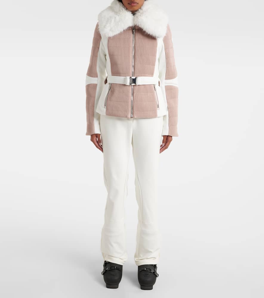 Fusalp Gitu faux fur-trimmed ski jacket
