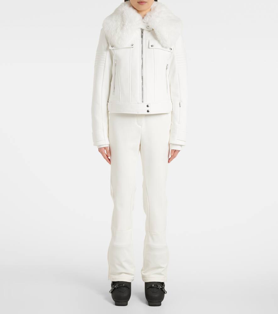 Fusalp Maeli faux fur-trimmed ski jacket