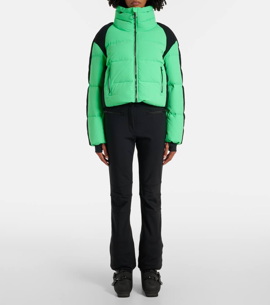 Fusalp Navy paneled ski jacket