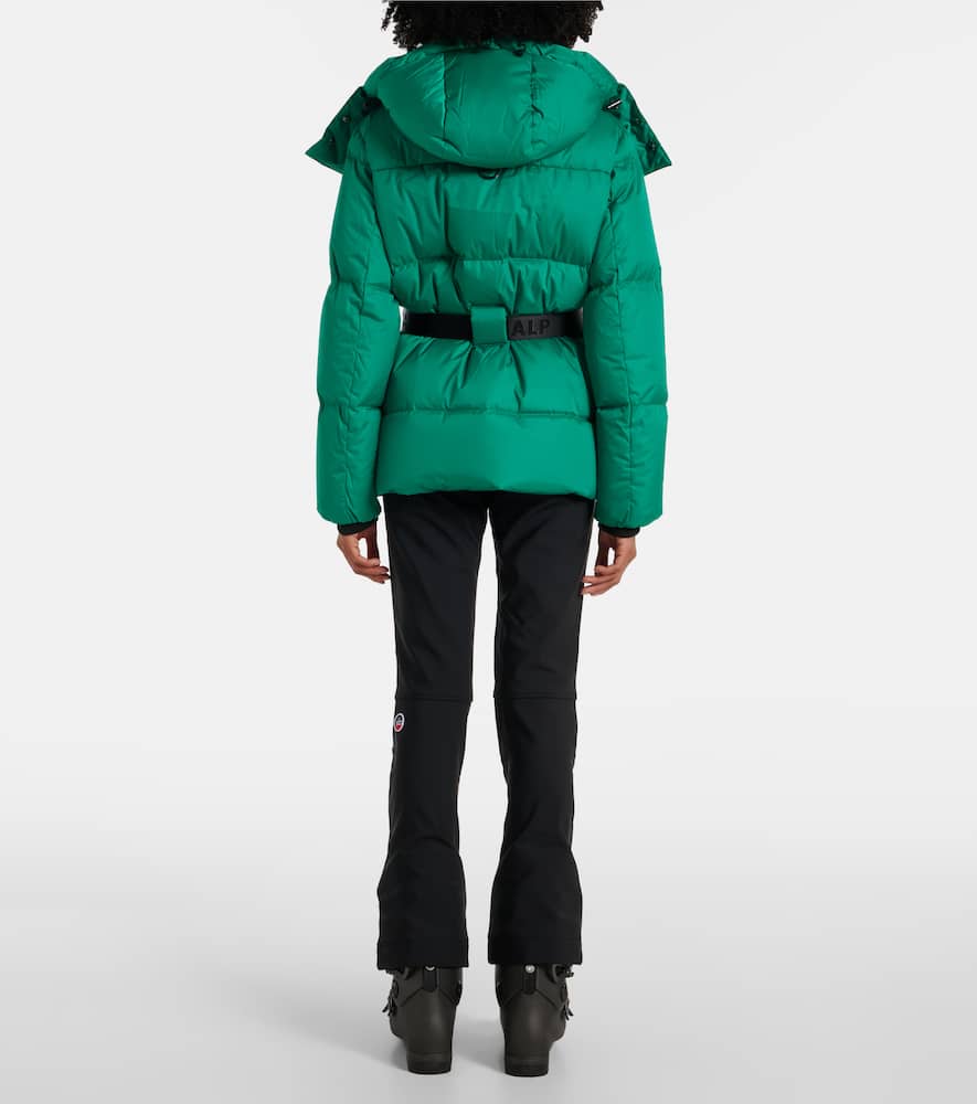 Fusalp Oria down-paneled satin twill ski jacket