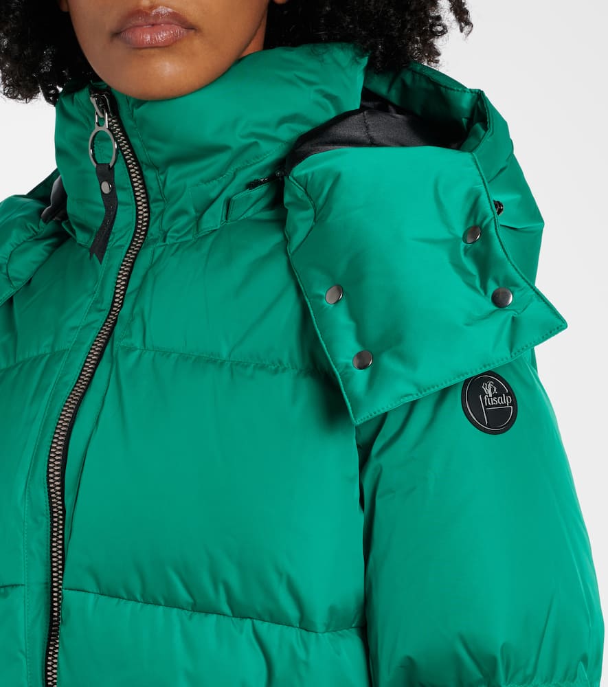 Fusalp Oria down-paneled satin twill ski jacket
