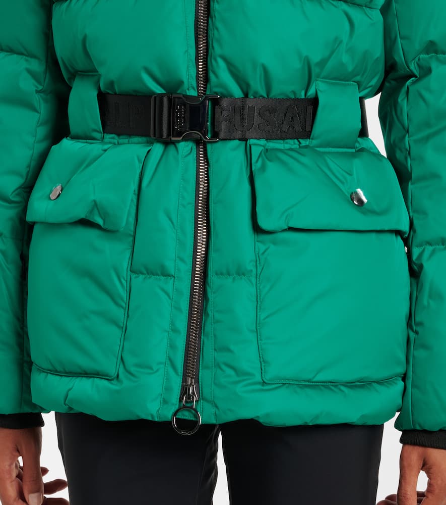 Fusalp Oria down-paneled satin twill ski jacket