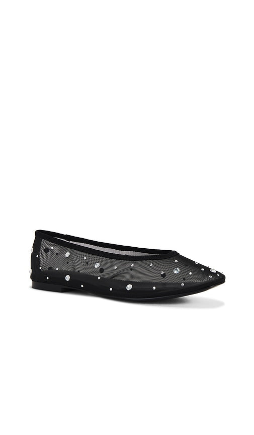 Good American Crystal Flat in Black