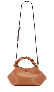 Ganni Bou Bag Small in Tan