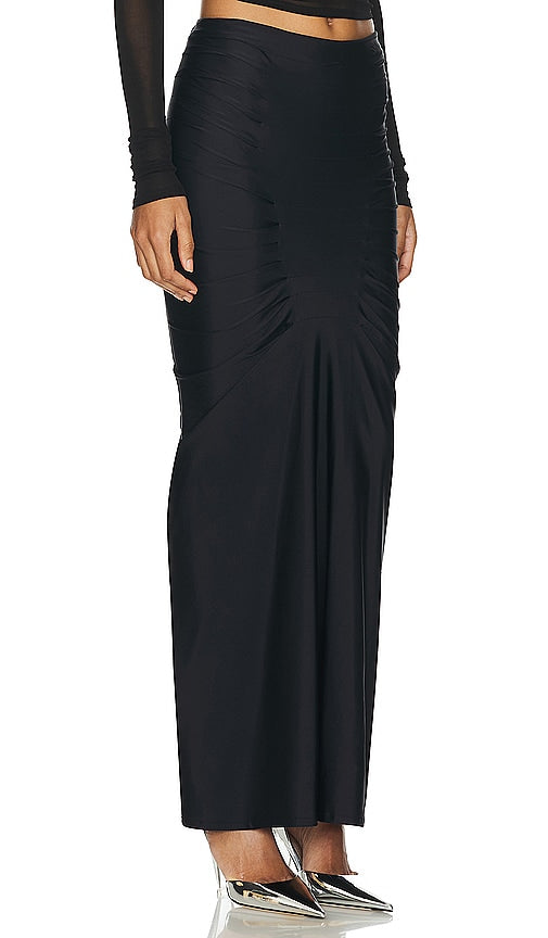 GAUGE81 Melia Skirt Long in Black