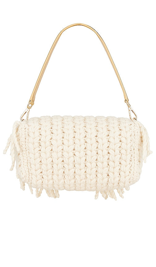 GEDEBE Mia Shoulder Bag in Cream