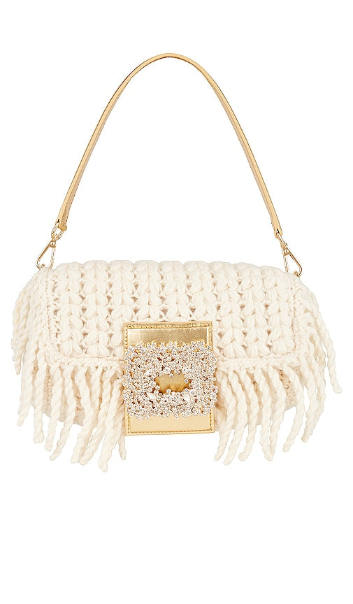 GEDEBE Mia Shoulder Bag in Cream - GEDEBE Sac à bandoulière Mia en crème - GEDEBE Mia 奶油色单肩包 - GEDEBE Mia Umhängetasche in Creme - GEDEBE 미아 숄더백 크림색 - Borsa a tracolla GEDEBE Mia color crema