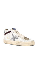 Golden Goose Mid Star Sneaker in White