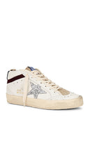 Golden Goose Mid Star Sneaker in White