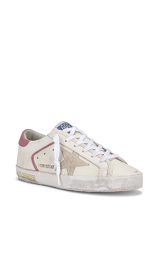 Golden Goose Super Star Sneaker in Cream