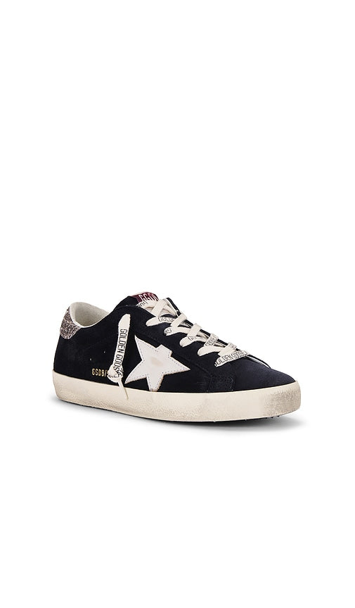 Golden Goose Super Star Sneaker in Navy