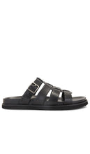 G.H.BASS Fisherman Sandal in Black | Men's Sandals & Slides in Black