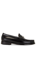 G.H.BASS Lincoln Bit Weejun in Black | Men's Loafers in Black
