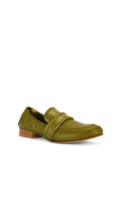 GIA BORGHINI Paula Loafer in Olive