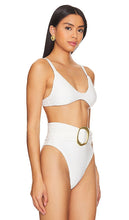 GIGI C Shay Bikini Top in White