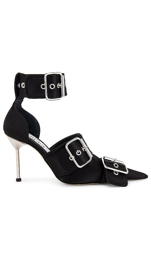 GIUSEPPE DI MORABITO Buckles Heels in Black - Talons à boucles GIUSEPPE DI MORABITO en noir - GIUSEPPE DI MORABITO 黑色搭扣高跟鞋 - GIUSEPPE DI MORABITO Schnallenabsätze in Schwarz - GIUSEPPE DI MORABITO 블랙 버클 힐 색상 - GIUSEPPE DI MORABITO Tacchi con fibbie in nero