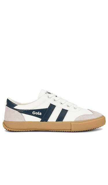 Gola Badminton Sneaker in White | Off White  Baltic  & Gum Low Top Sneakers for Women