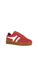 Gola Women's Grandslam Suede Sneakers in Coral
