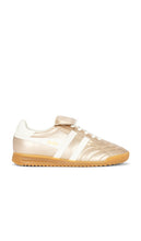 Gola Women's Stadium '86 Sneakers in Metallic Gold | Gold & Off White Low Top Sneakers for Women