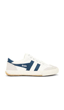 Gola Badminton Sneaker in White | Off White & Baltic Low Top Sneakers for Women