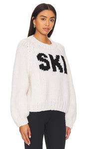 GOGO Sweaters Ski Pullover in White