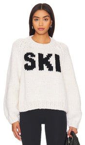 GOGO Sweaters Ski Pullover in White - GOGO Sweaters Pull de ski en blanc - GOGO 毛衣 白色滑雪套头衫 - GOGO Sweaters Skipullover in Weiß - GOGO 스웨터 스키 풀오버 화이트 색상 - Maglioni GOGO Pullover da sci in bianco