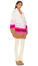 GOGO Sweaters Stripe Cardigan in White