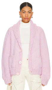 GOGO Sweaters Apres Cardigan in Pink