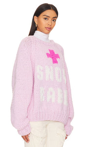 GOGO Sweaters Snow Babe Pullover in Rose