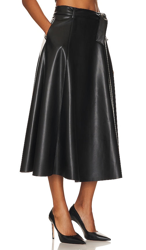 GREY VEN Pembroke Skirt in Black