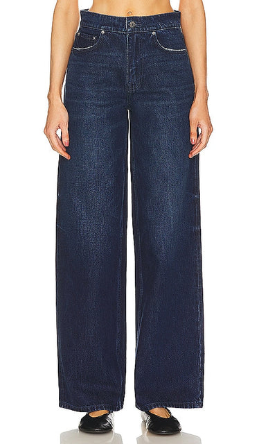 GRLFRND Angelina Baggy Slouch Jean in Blue - GRLFRND Angelina - Jean ample ample en bleu - GRLFRND Angelina 蓝色宽松休闲牛仔裤 - GRLFRND Angelina Baggy Slouch Jeans in Blau - GRLFRND Angelina 배기 슬라우치 진 - GRLFRND Angelina Jeans larghi e larghi in blu