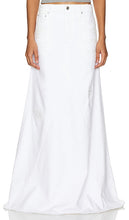GRLFRND Fiona Godet Maxi Skirt in White - GRLFRND - Jupe longue Fiona Godet en blanc - GRLFRND Fiona Godet 白色长裙 - GRLFRND Fiona Godet Maxirock in Weiß - GRLFRND Fiona Godet 맥시 스커트 화이트 색상 - GRLFRND Gonna lunga Fiona Godet in bianco