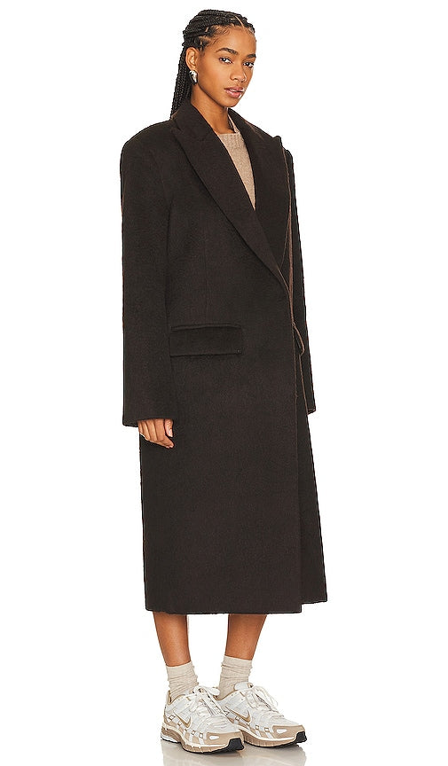 GRLFRND Flora Coat in Brown