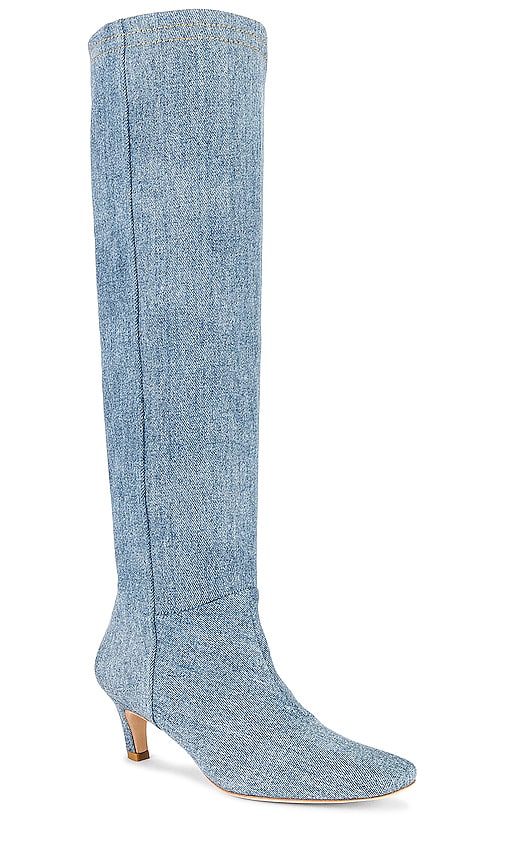 GRLFRND Juliet Boot in Blue