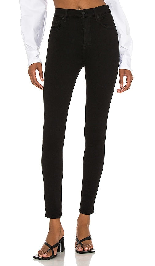 GRLFRND Kennedy High Rise Super Stretch Skinny in Black - GRLFRND Kennedy - Jean skinny super stretch taille haute en noir - GRLFRND Kennedy 高腰超弹力黑色紧身裤 - GRLFRND Kennedy High Rise Super Stretch Skinny in Schwarz - GRLFRND Kennedy 하이 라이즈 슈퍼 스트레치 스키니 색상 - GRLFRND Kennedy skinny a vita alta super elasticizzato in nero