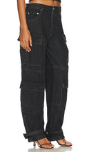 GRLFRND Lex Cargo Jean in Black