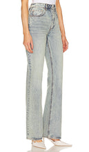 GRLFRND Melanie High Rise Boot Cut in Blue