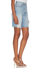 GRLFRND Quinn High Rise 90's Short in Blue