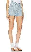 GRLFRND Jules Super High Rise Vintage Short in Blue
